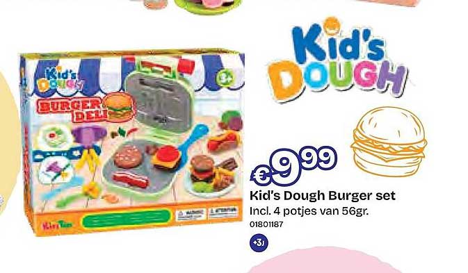 Kid's Dough Burger set