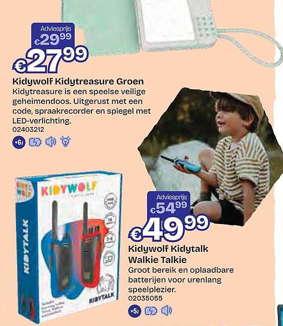 Kidywolf Kidytreasure Groen