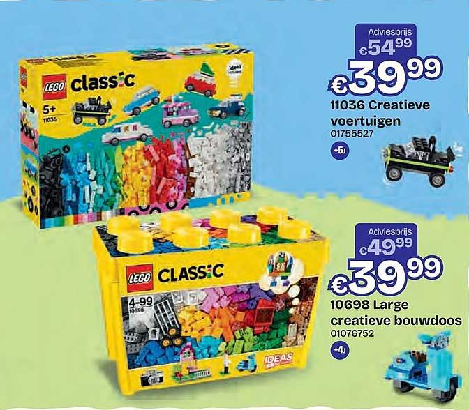 LEGO Classic 11036 Creatieve voertuigen