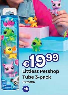Littlest Petshop Tube 3-pack