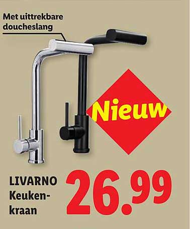 LIVARNO Keuken-kraan Nieuw