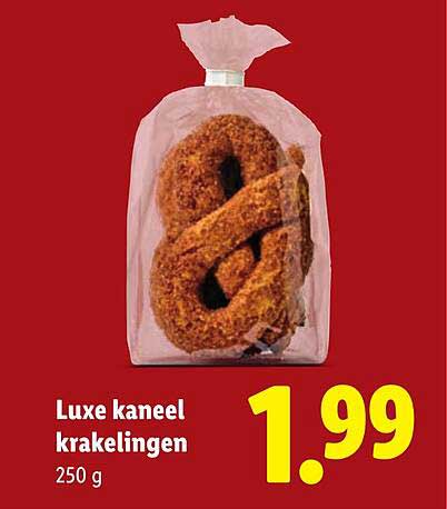 Luxe kaneel krakelingen 250 g