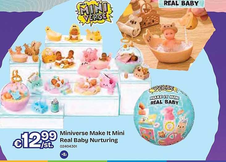 Miniverse Make It Mini Real Baby Nurturing