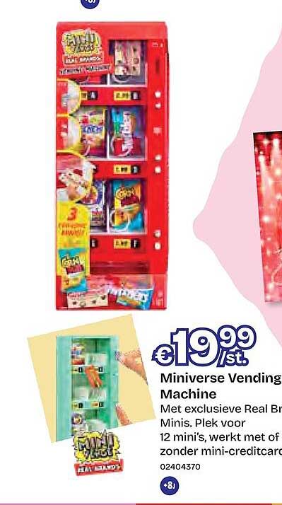 Miniverse Vending Machine
