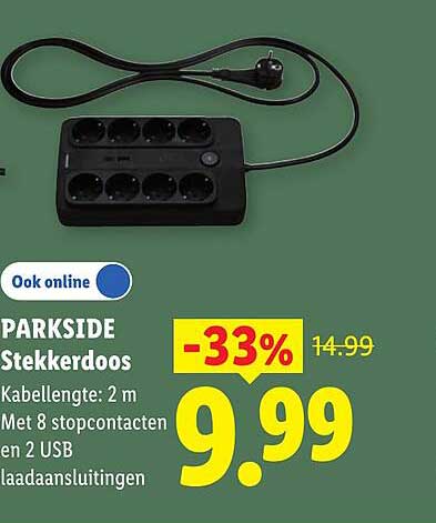 PARKSIDE Stekkerdoos