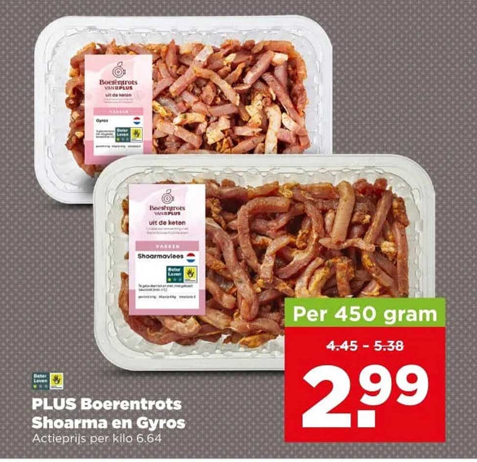 PLUS Boerentrots Shoarma en Gyros