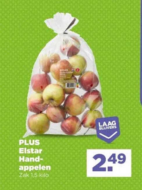 PLUS Elstar Hand-appelen Zak 1,5 kilo