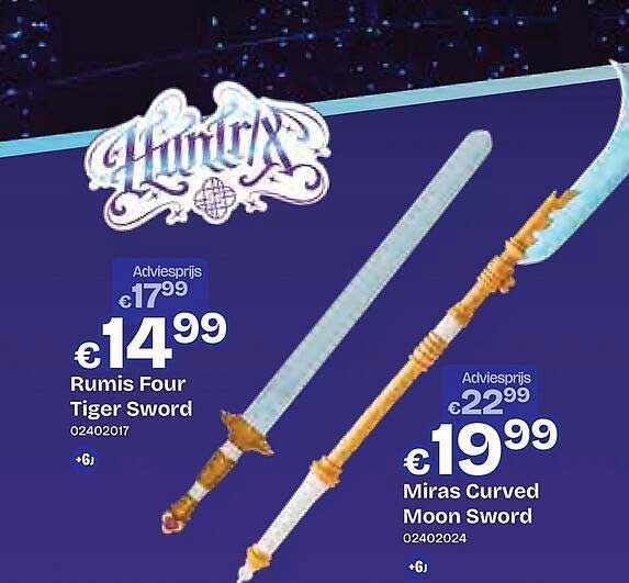 Rumis Four Tiger Sword