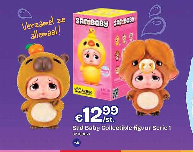 Sad Baby Collectible figuur Serie 1