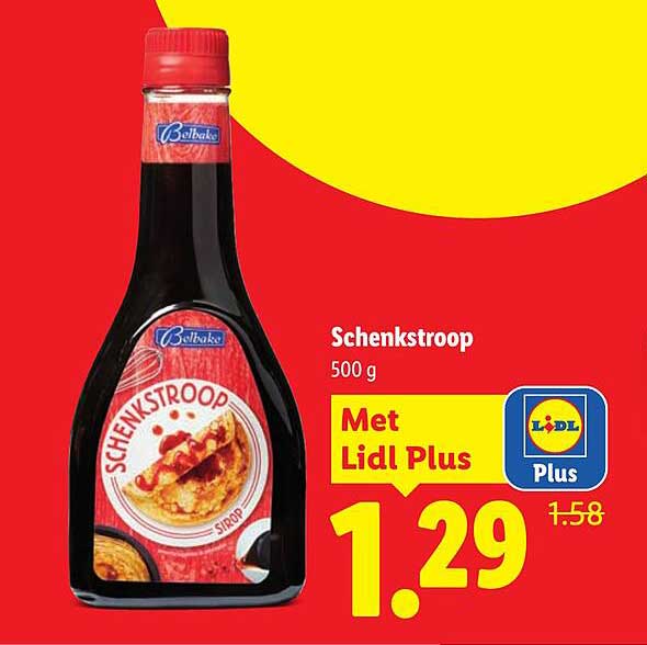Schenkstroop 500 g Met Lidl Plus