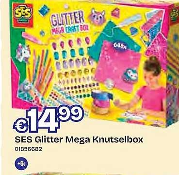 SES Glitter Mega Knutselbox