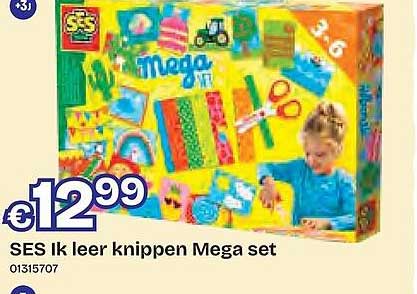 SES Ik leer knippen Mega set