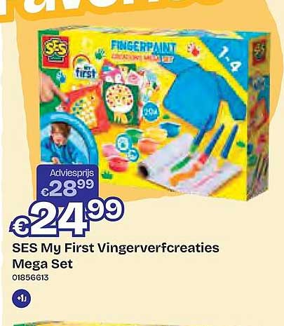 SES My First Vingerverfcreaties Mega Set