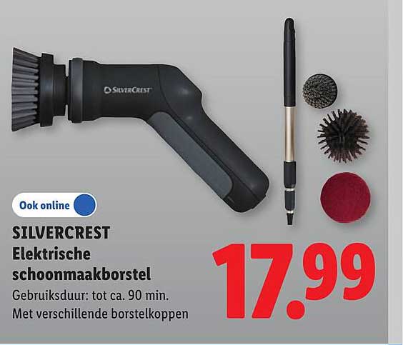 SILVERCREST Elektrische schoonmaakborstel