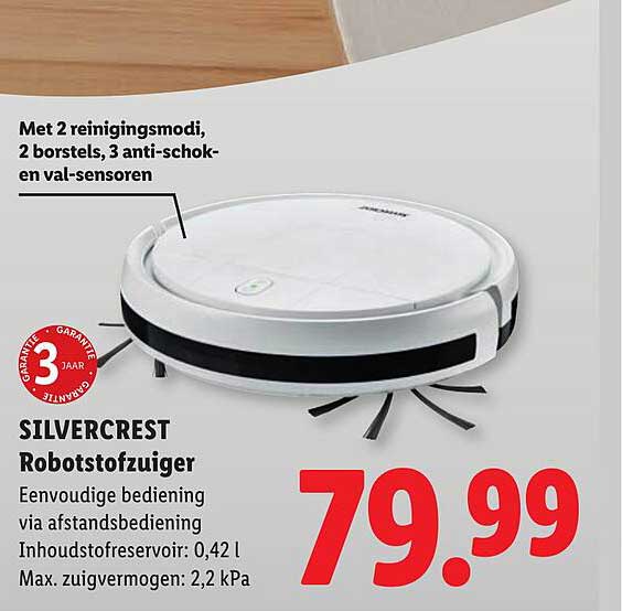 SILVERCREST Robotstofzuiger