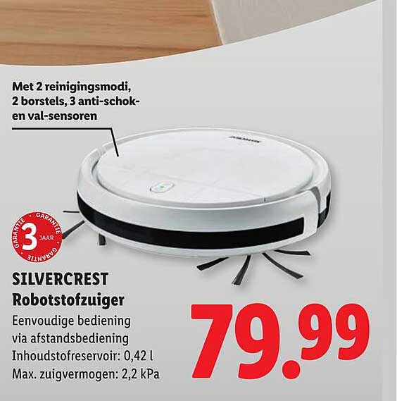 SILVERCREST Robotstofzuiger