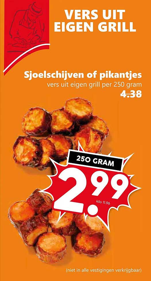 Sjoelschijven of pikantjes vers uit eigen grill per 250 gram