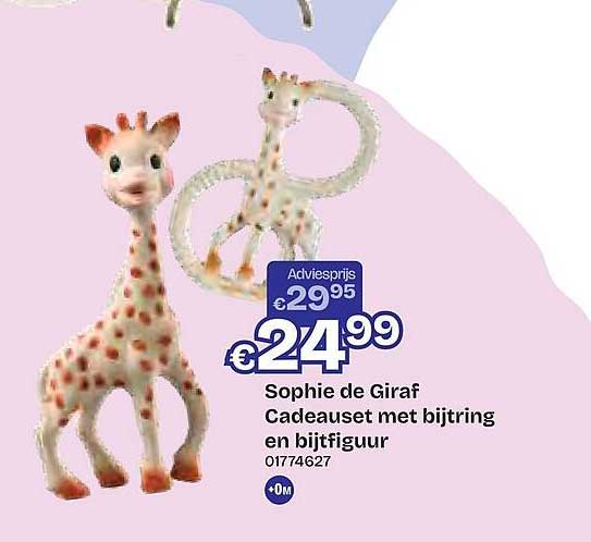Sophie de Giraf Cadeauset met bijtring en bijtfiguur