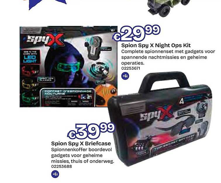 Spion Spy X Night Ops Kit