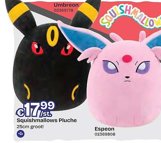 Squishmallows Pluche 25cm groot!