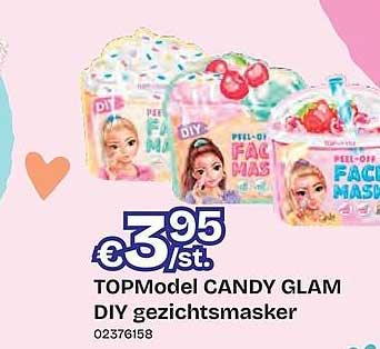 TOPModel CANDY GLAM DIY gezichtsmasker