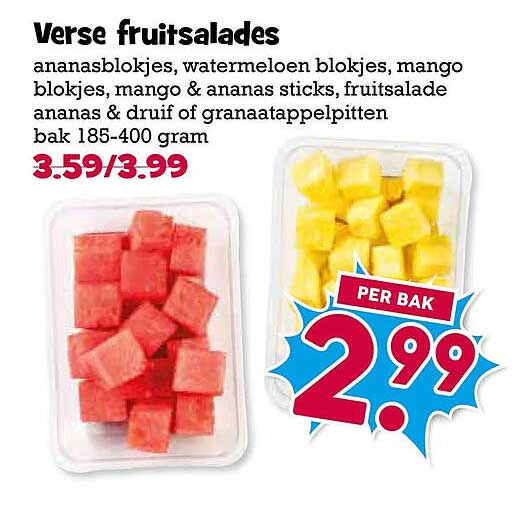 Verse fruitsalades