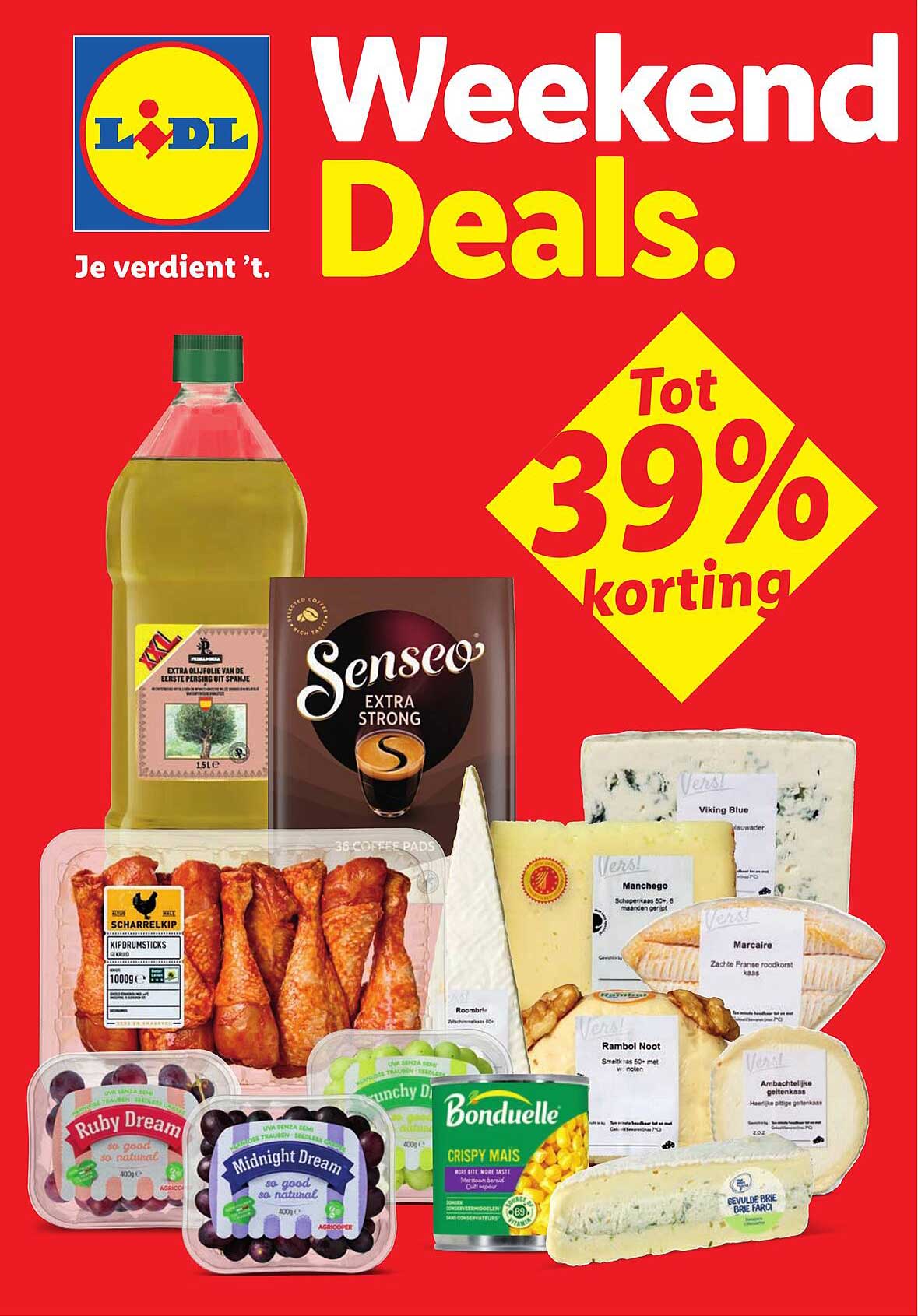 Weekend Deals. Tot 39% korting
