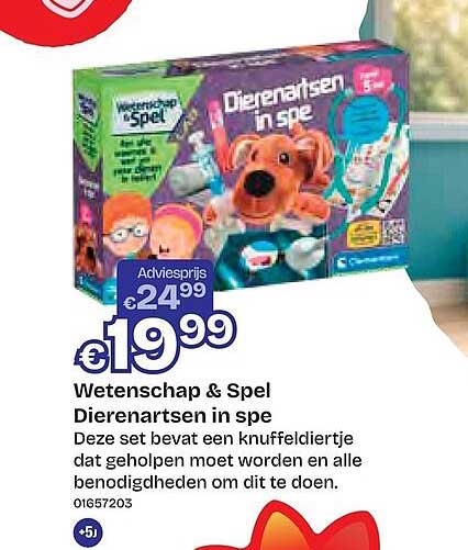 Wetenschap & Spel Dierenartsen in spe