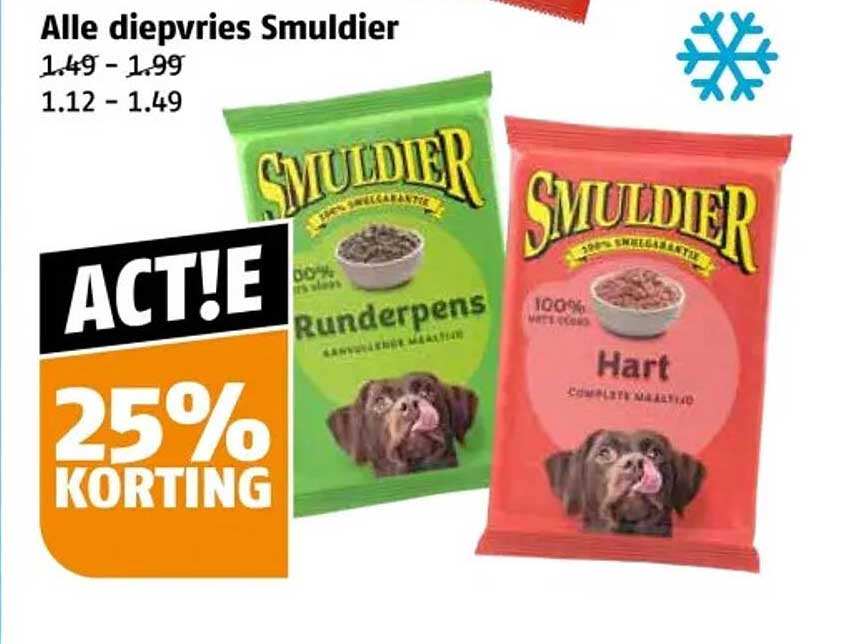 Alle diepvries Smulder