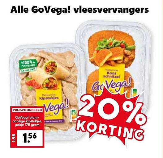 Alle GoVega! vleesvervangers