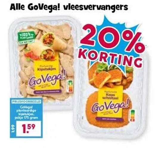 Alle GoVega! vleesvervangers