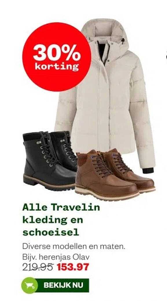 Alle Travelin kleding en schoeisel