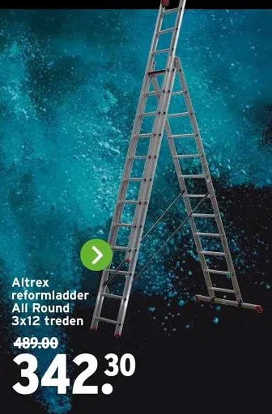 Altrex reformladder All Round 3x12 treden