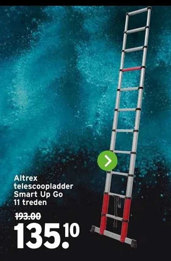 Altrex telescopladder Smart Up Go 11 treden