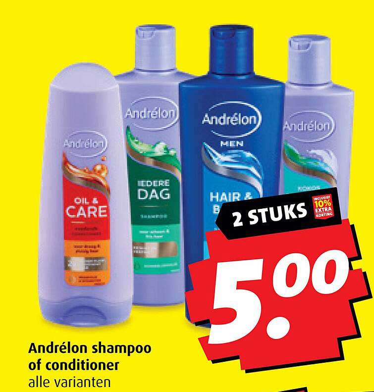 Andrélon shampoo of conditioner alle varianten