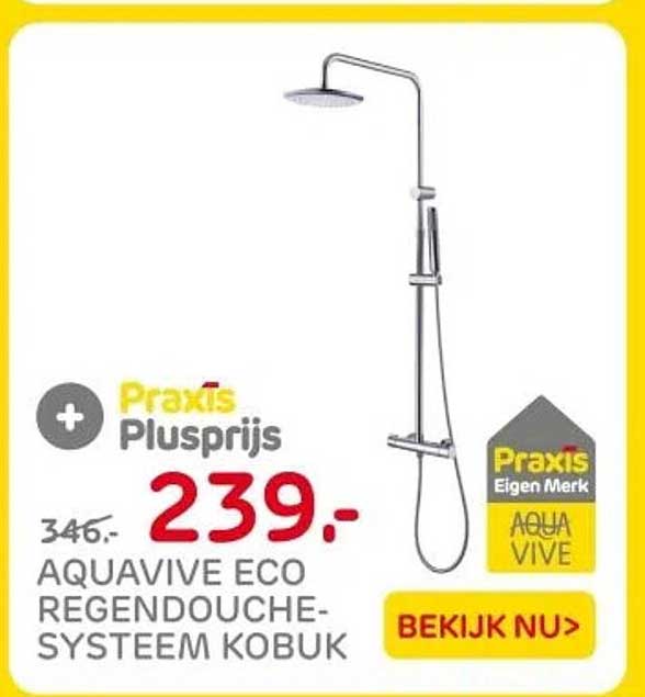 AQUAVIVE ECO REGENDOUCHESYSTEEM KOBUK