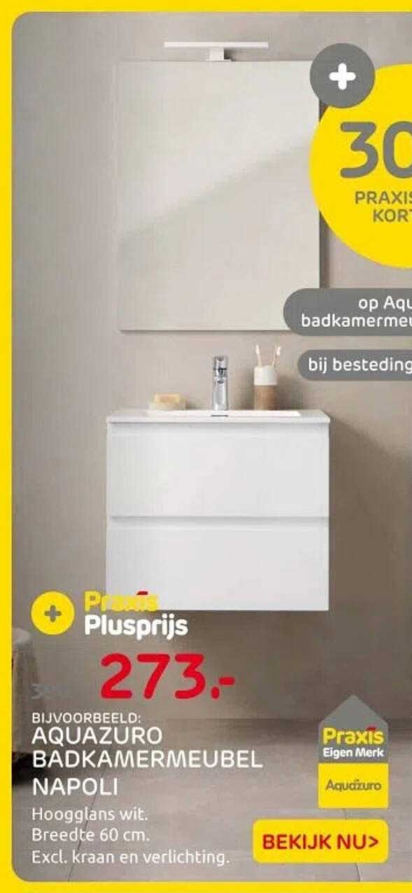 AQUAZURO BADKAMERMEUBEL NAPOLI