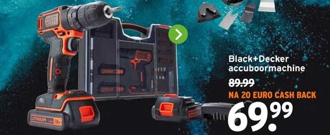 Black+Decker accuboormachine