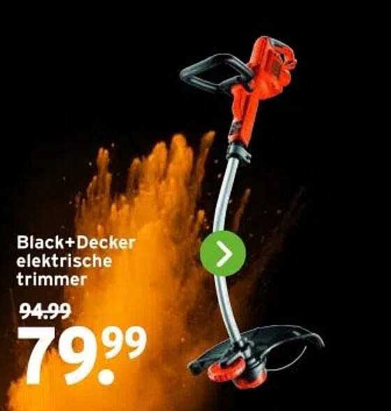 Black+Decker elektriske trimmer