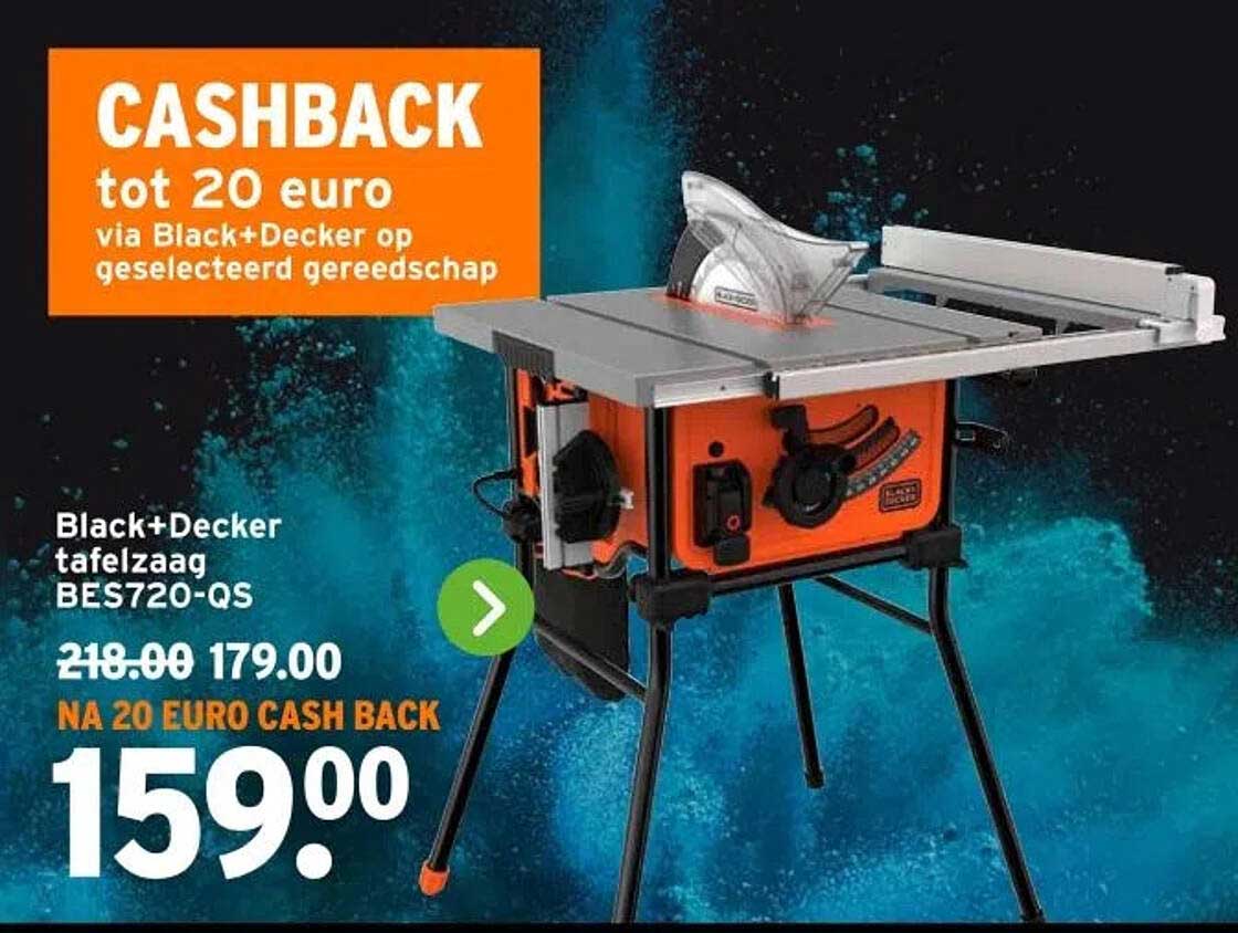 Black+Decker tafelzaag BES720-QS