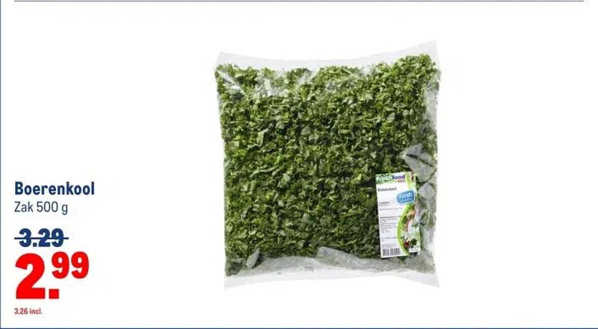 Boerenkool Zak 500 g