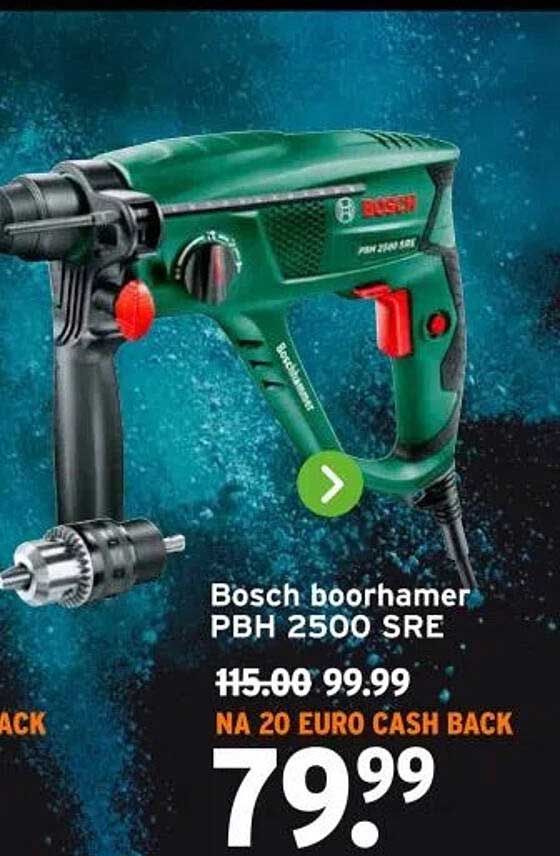 Bosch boorhamer PBH 2500 SRE
