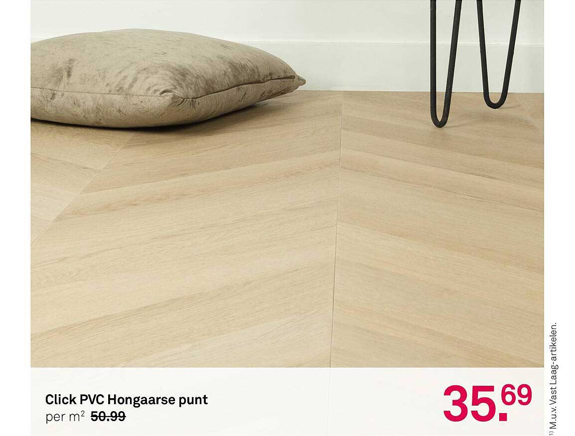 Click PVC Hongaarse punt