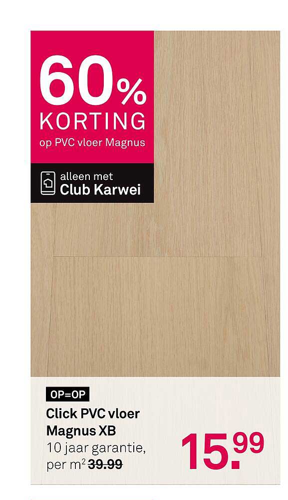 Click PVC vloer Magnus XB