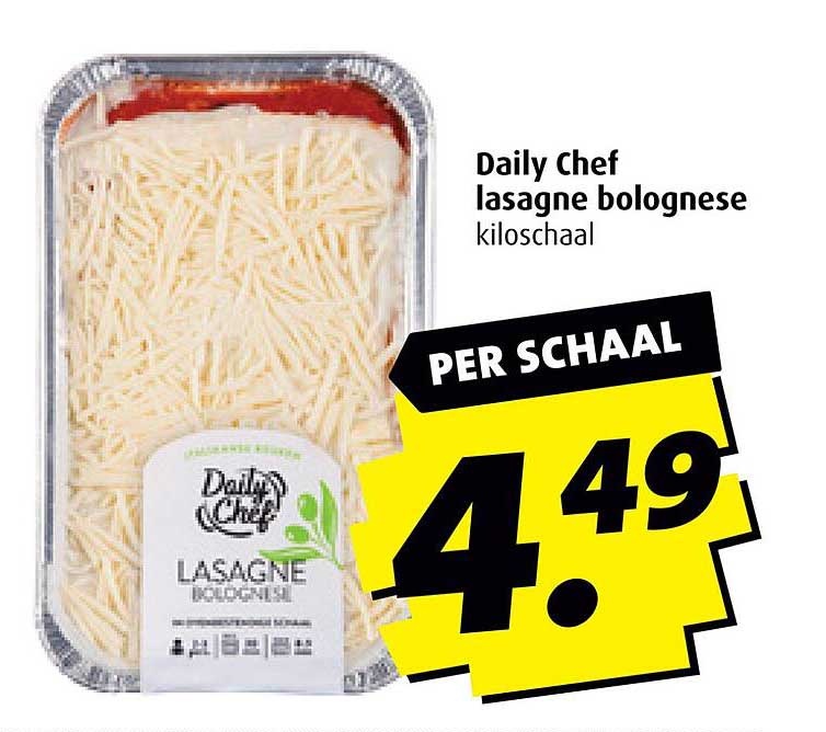 Daily Chef lasagne bolognese kiloschaal