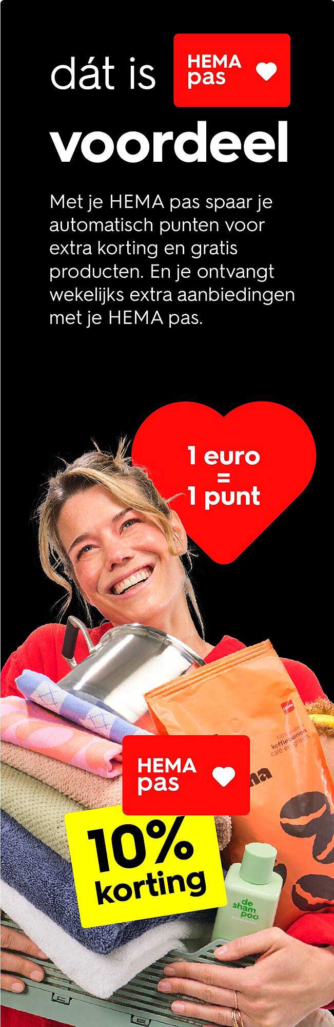 dát is HEMA pas voordeel