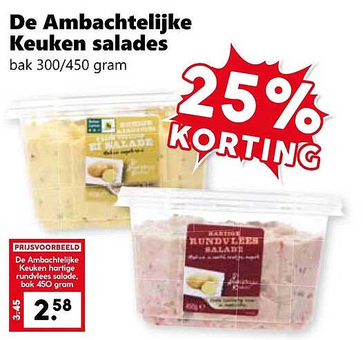 De Ambachtelijke Keuken salades