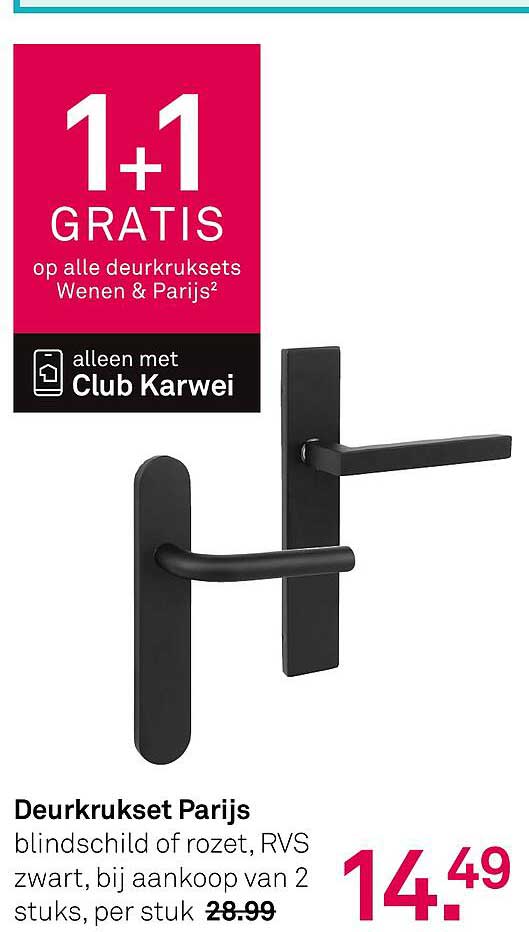 Deurkruisetset Parijs