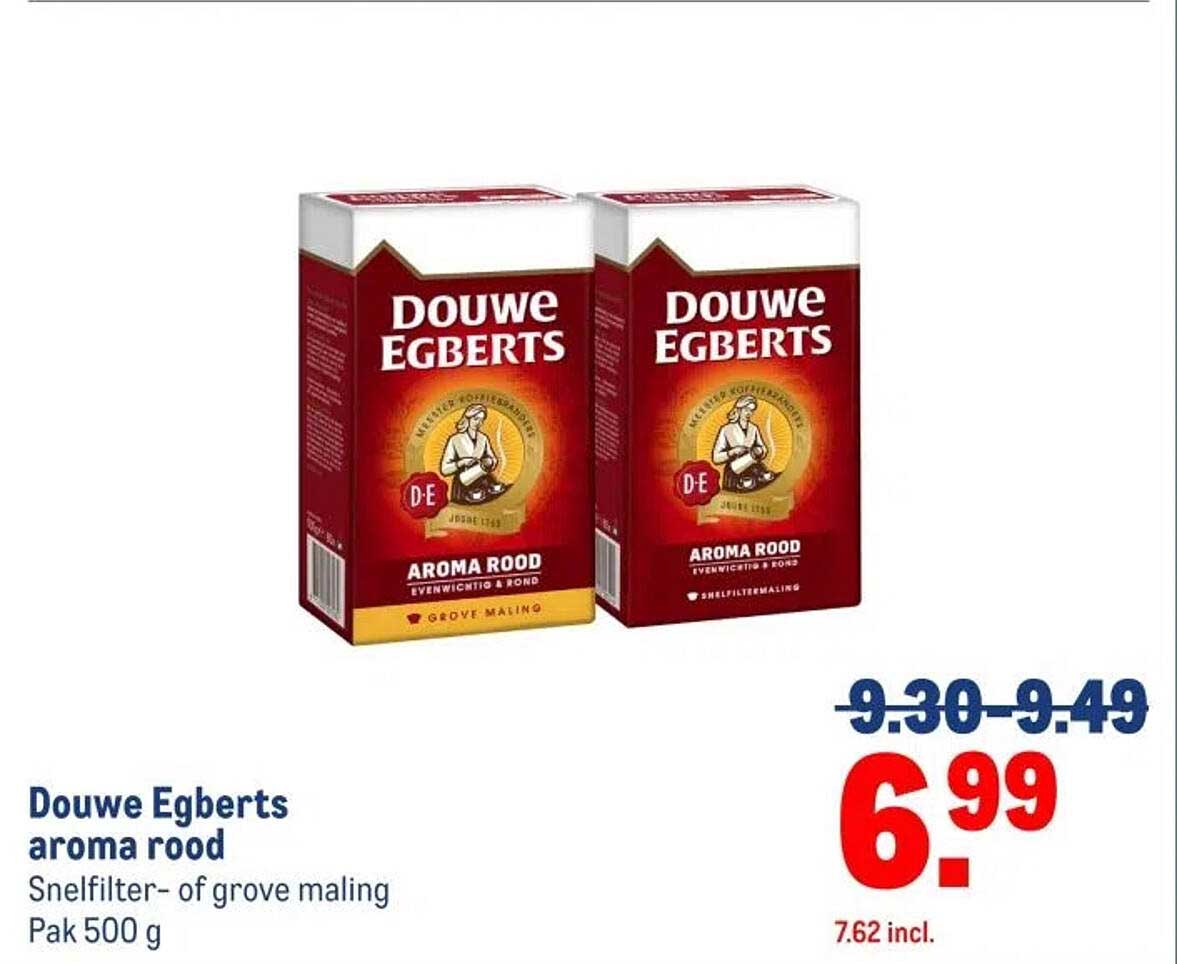 Douwe Egberts aroma rood
