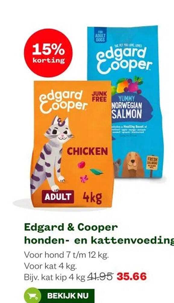 Edgard & Cooper honden- en kattenvoeding
